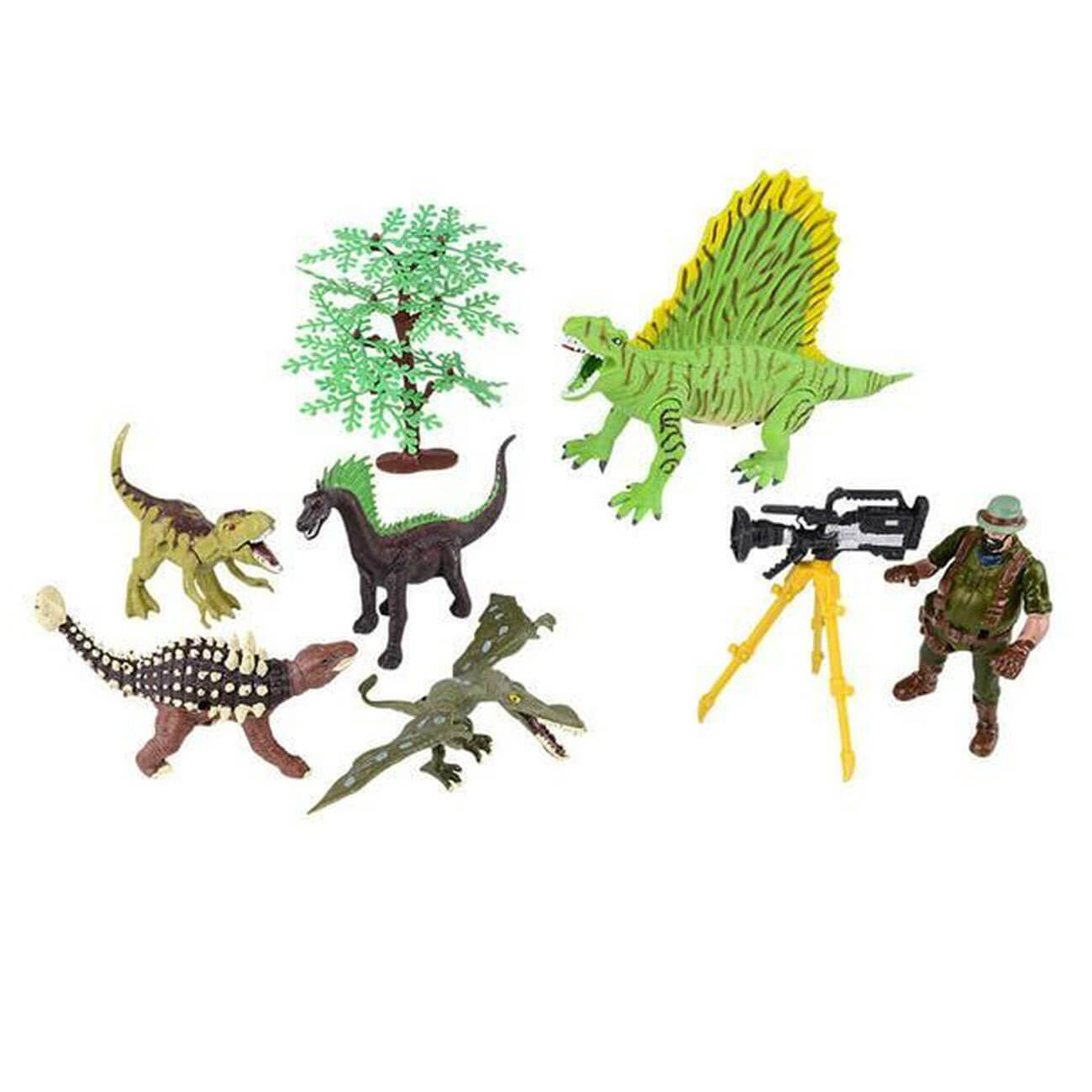 Adventure Planet Dinosaur Discovery Expedition 8 Pc Dino Set