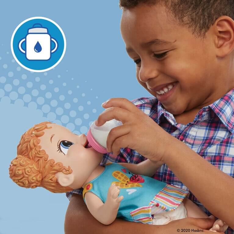 Baby Alive Breakfast Time Baby Blue Shirt Doll