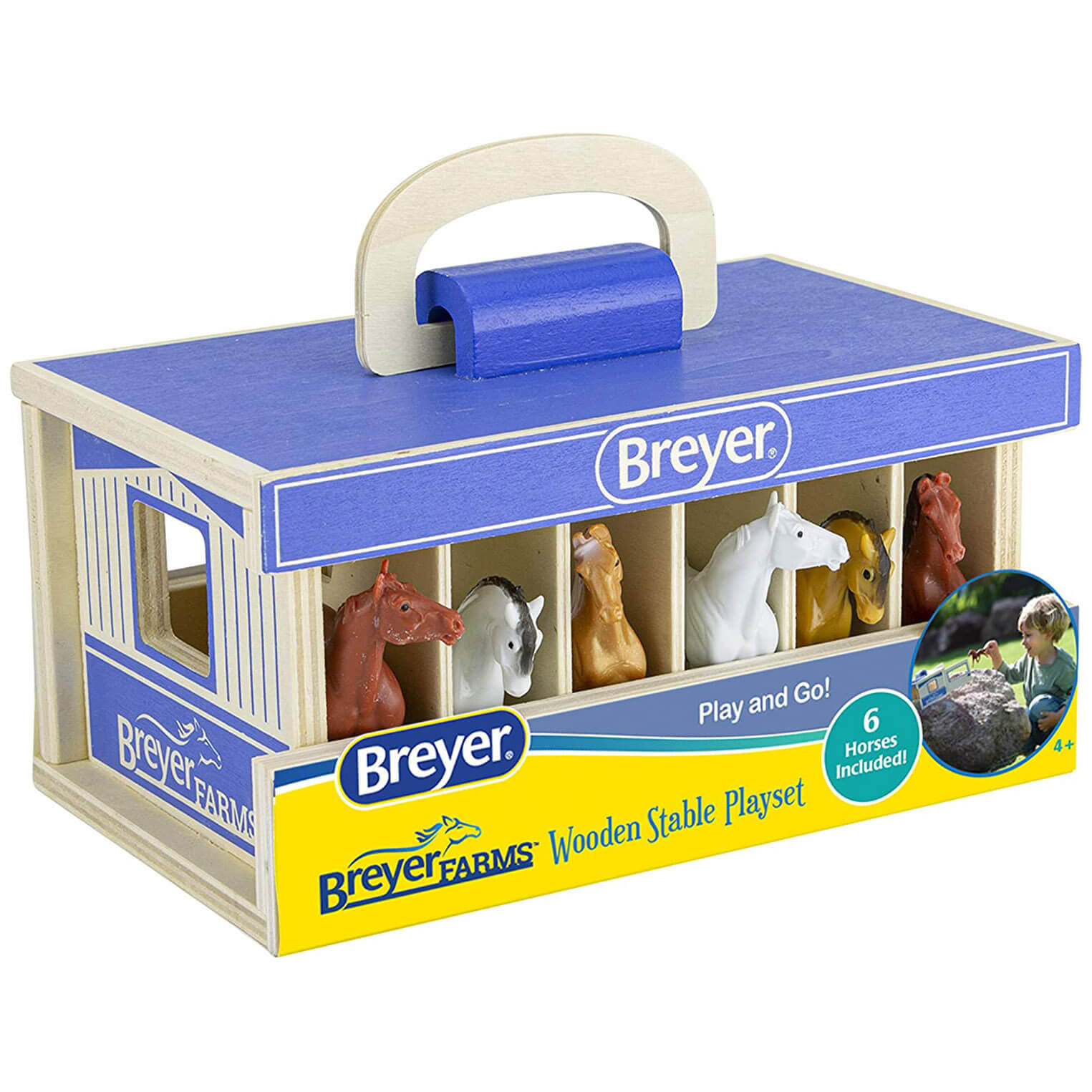 Breyer Farms Wooden Stable Playset