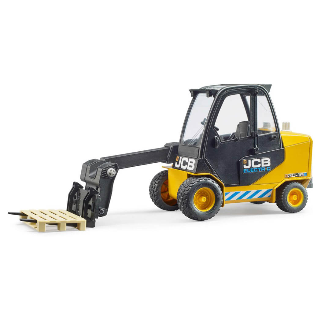 Bruder Pro Series JCB Teletruk with Pallet 1:16 Scale Set