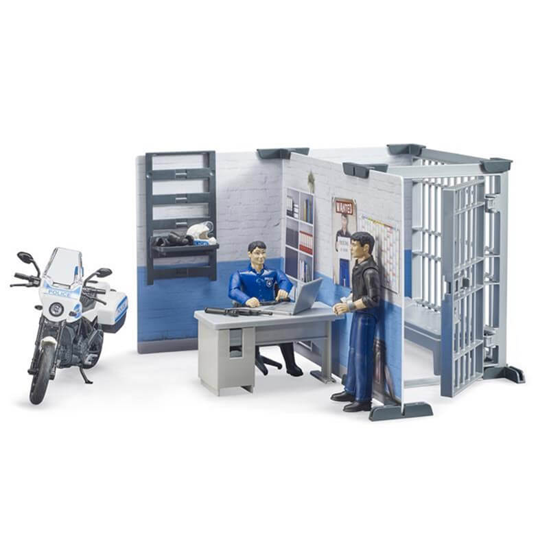 Bruder bworld Police Station Set