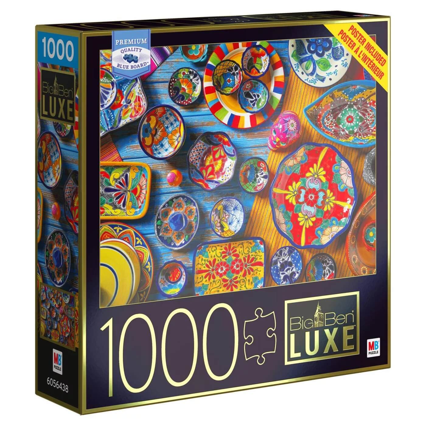 Cardinal Big Ben Luxe Puebla Pottery 1000 Piece Puzzle