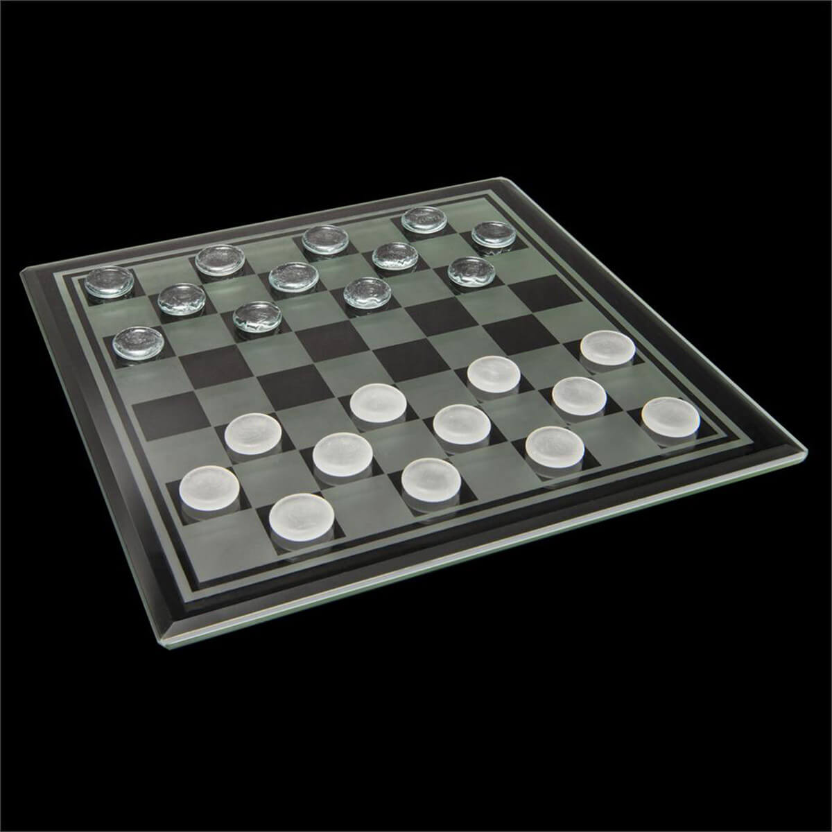 Cardinal Classics Chess and Checkers with Glass Board