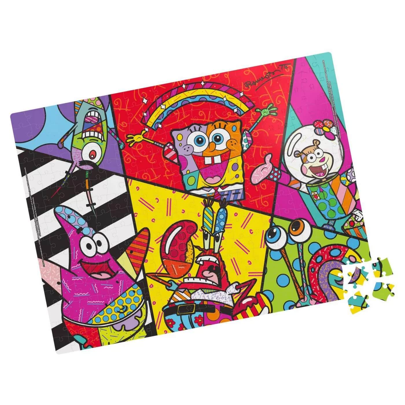 Cardinal Spongebob Squarepants Retro 300 Piece Puzzle