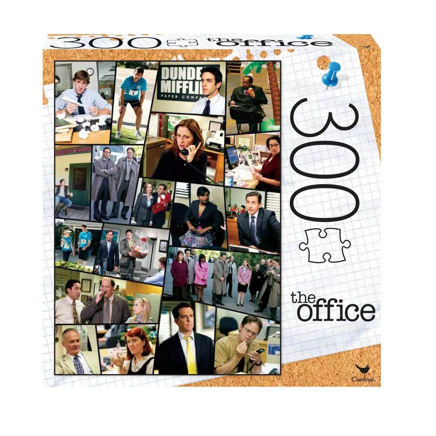 Cardinal The Office Dunder Mifflin Classic Scenes 300 Piece Puzzle