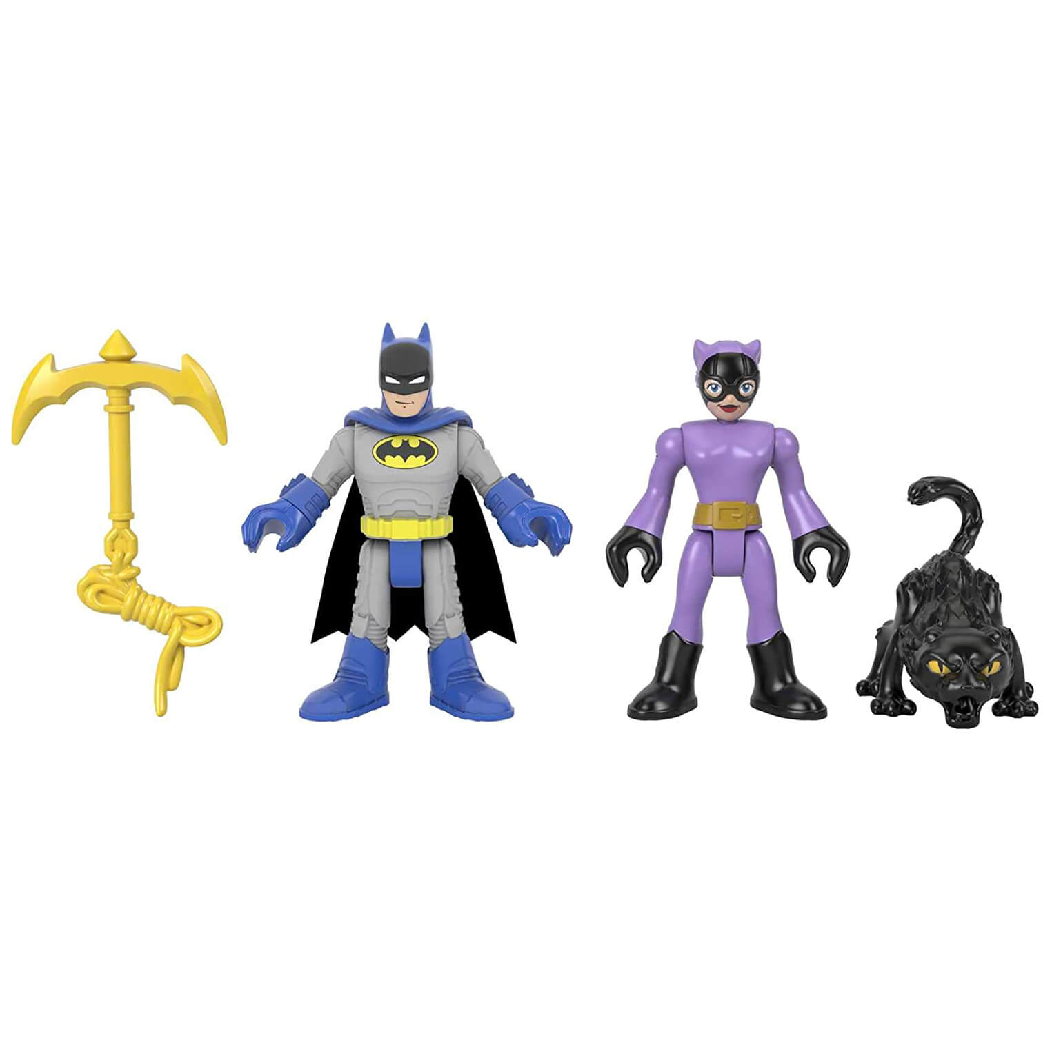 DC Super Friends Imaginext Batman & Catwoman Figures