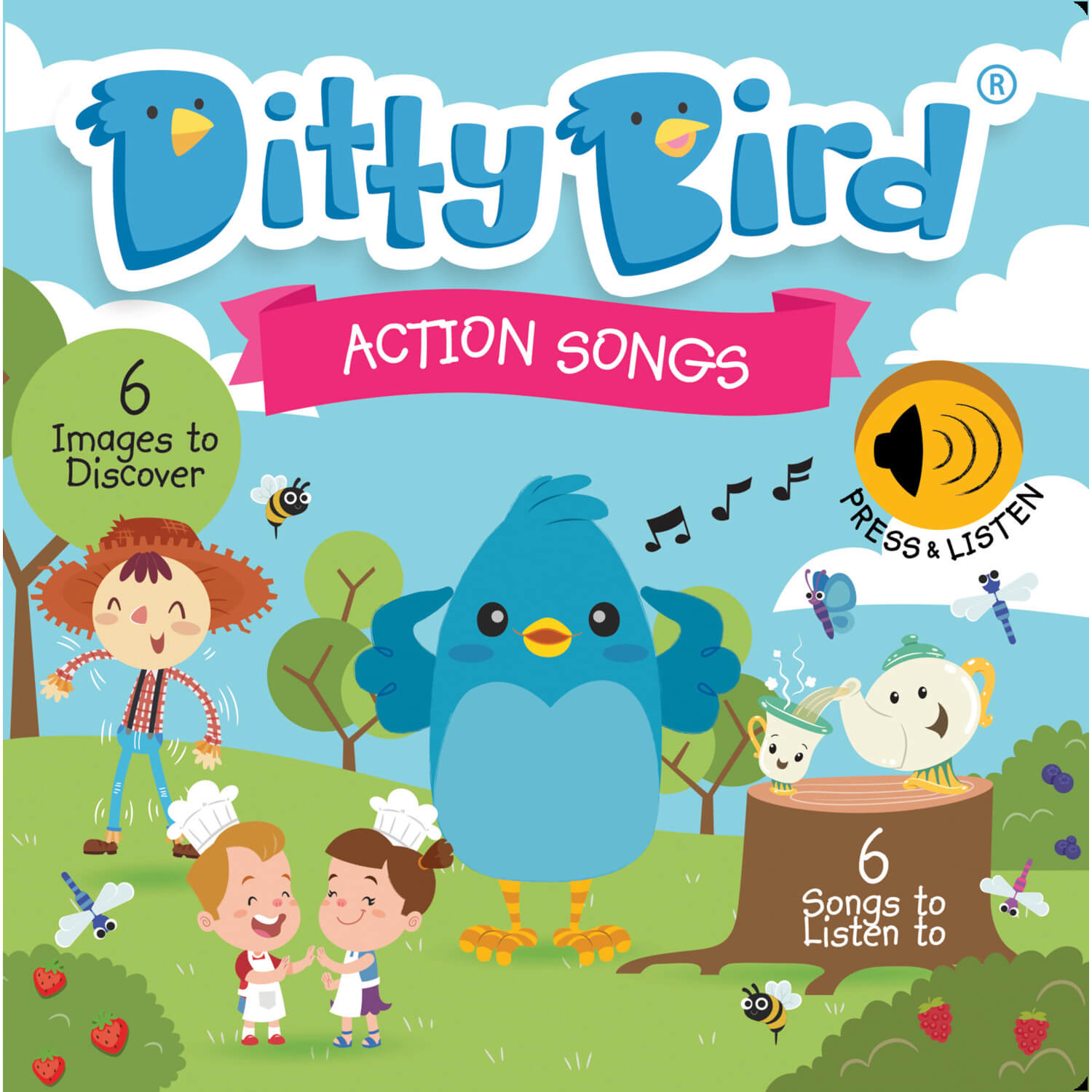 Ditty Bird Action Songs Book