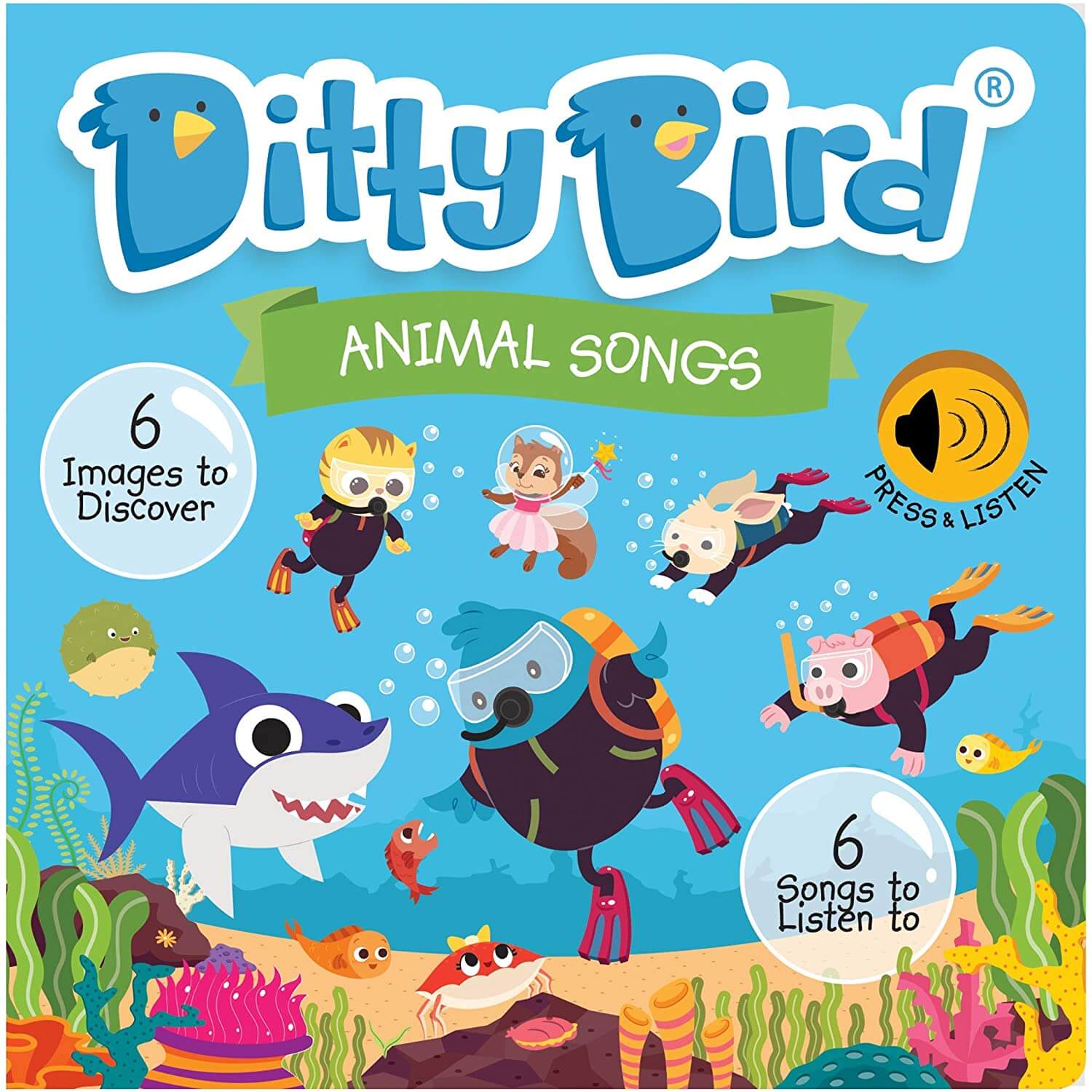 Ditty Bird Animal Songs Book