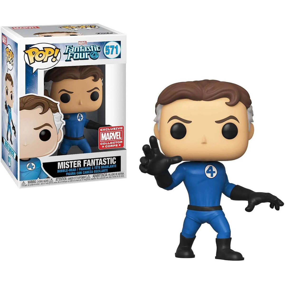 Funko POP Fantastic Four Mister Fantastic #571 Exclusive