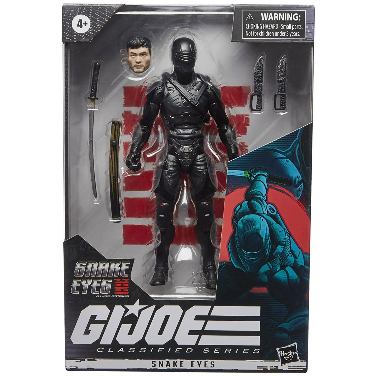 G.I. Joe Classified Series Snake Eyes: GI Joe origins Snake Eyes