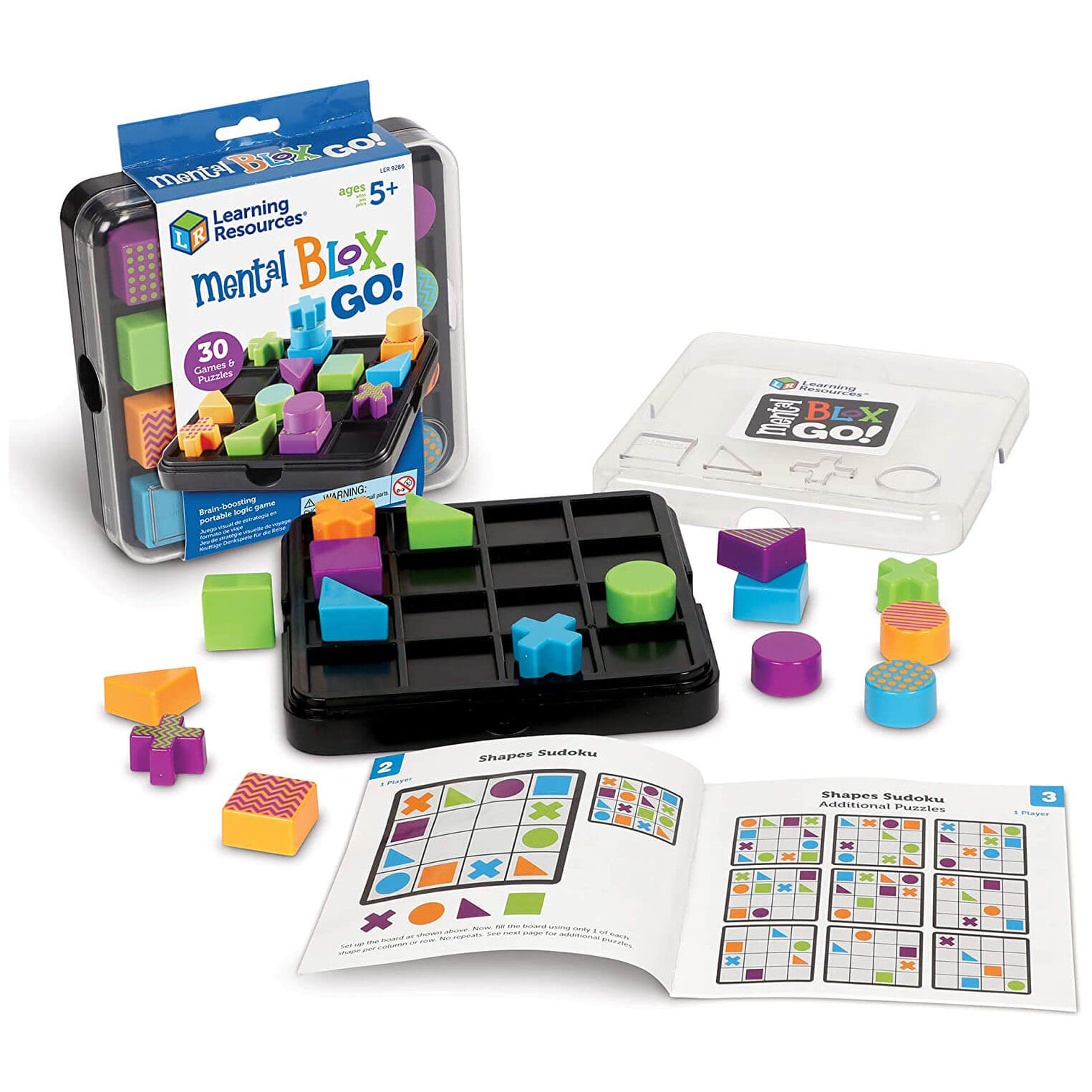 Learning Resources Mental Blox Go! Brain-Boostin Portable Logic Game