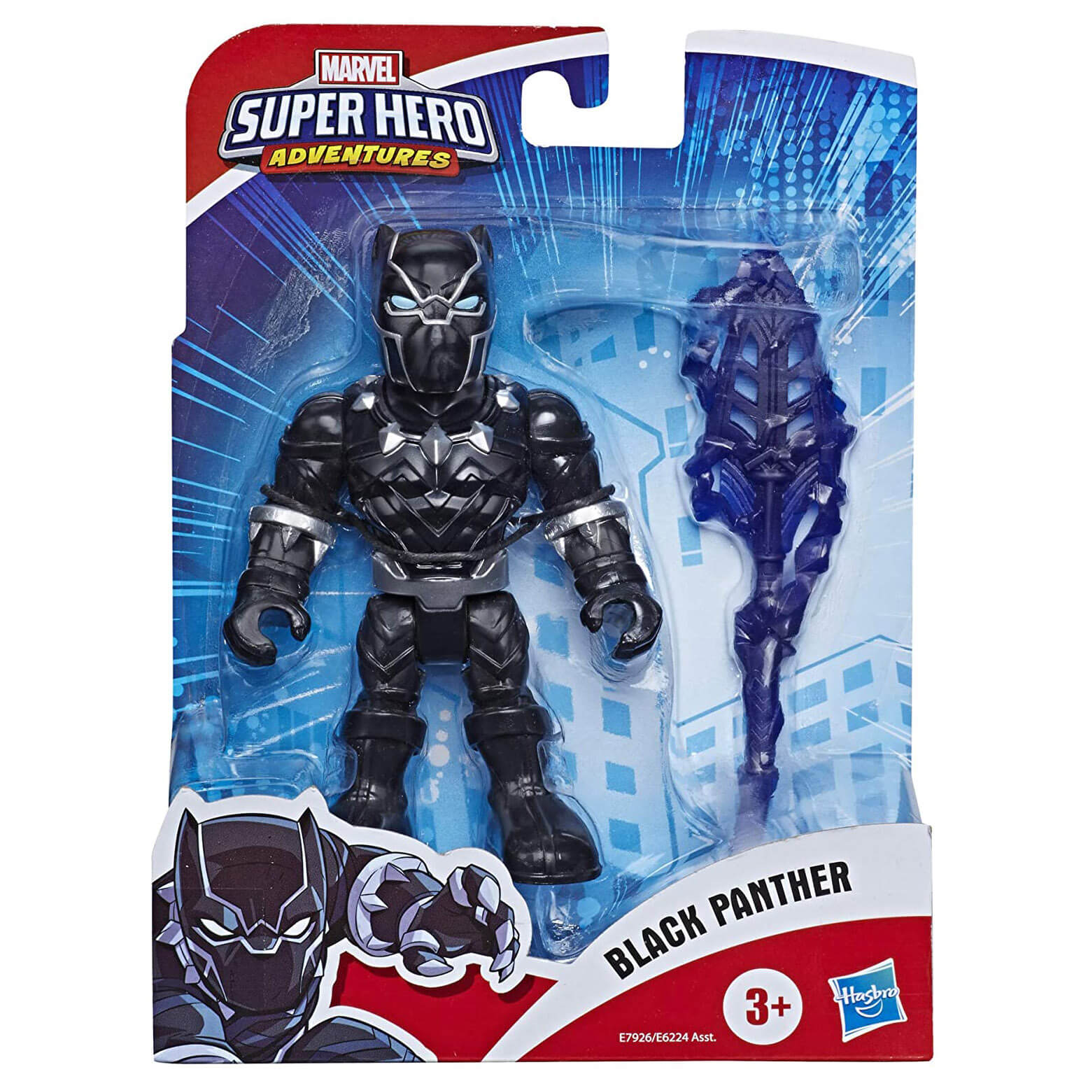 Marvel Super Hero Adventures Black Panther Figure