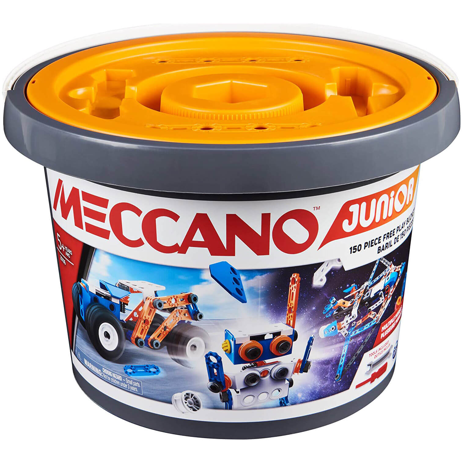 Meccano Junior 150 Piece Bucket Set