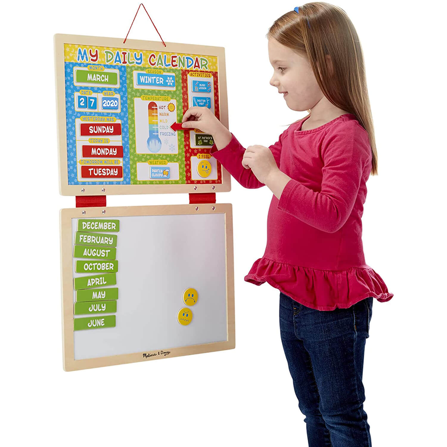 Melissa and Doug My Daily Magnetic Calendar Set