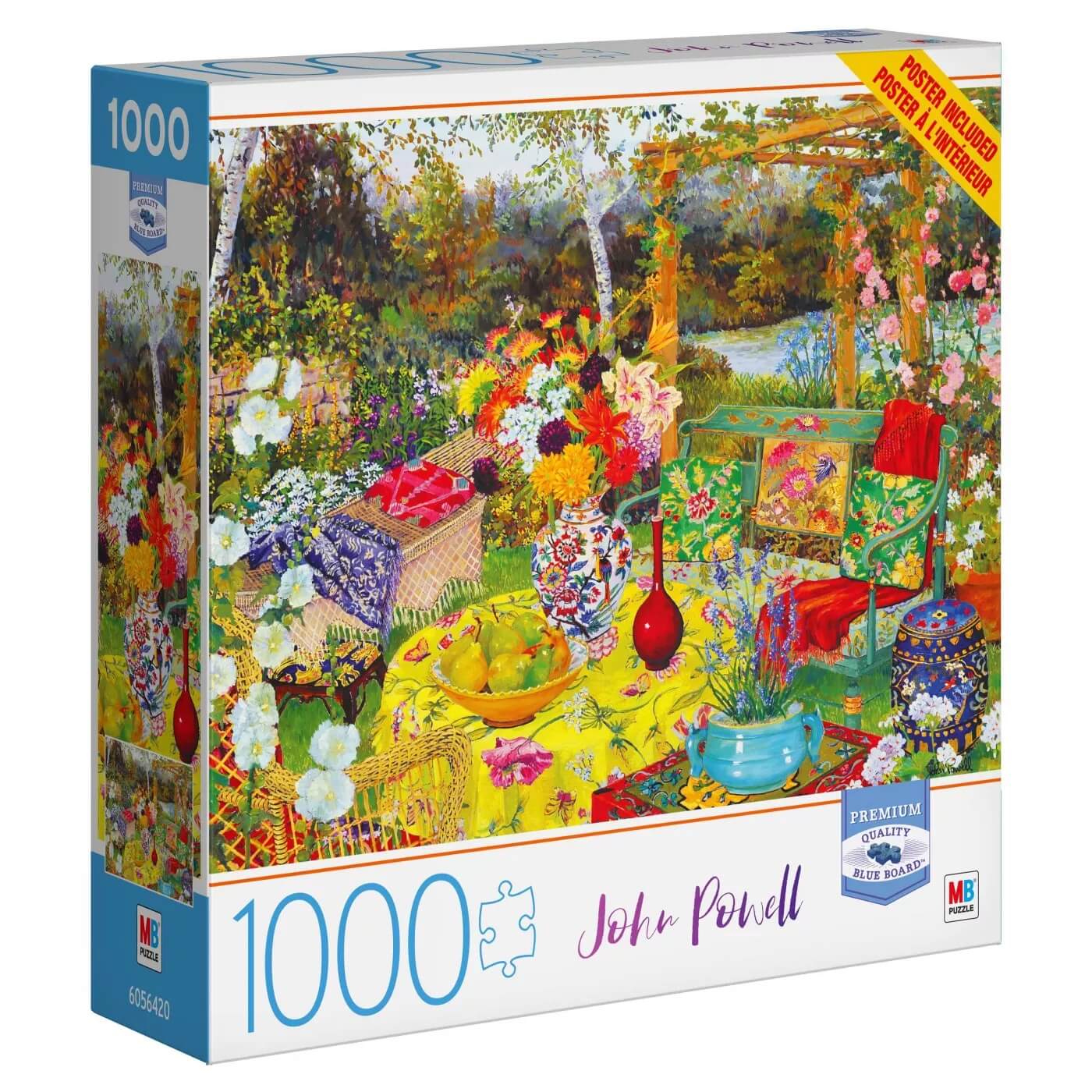 Milton Bradley Lakeside Retreat 1000 Piece Puzzle