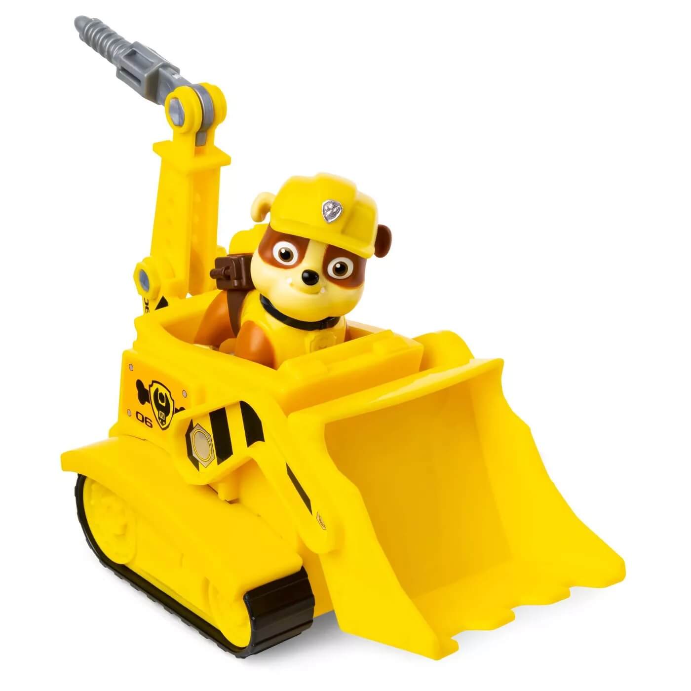 PAW Patrol Bulldozer Vehicle with Rubble Figure