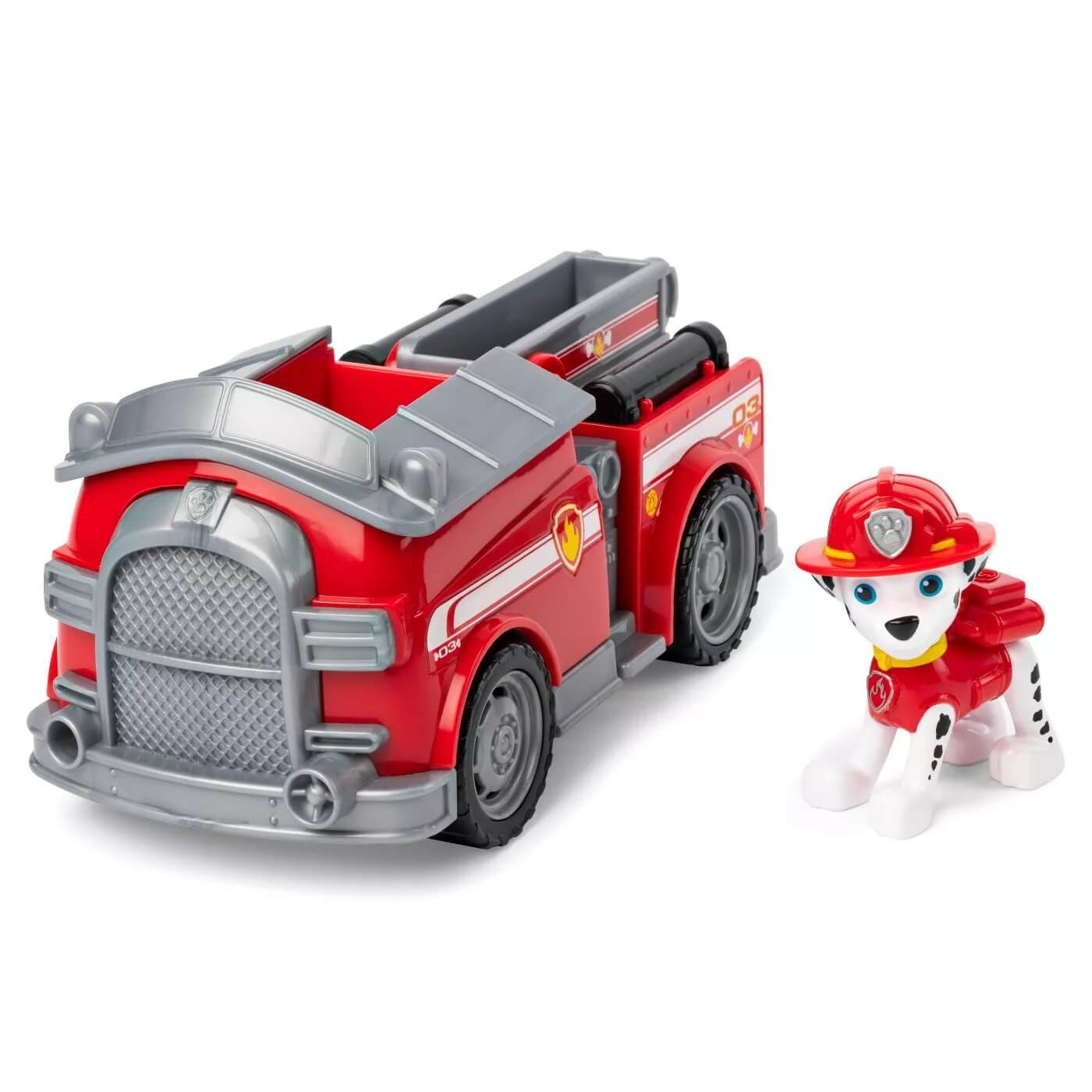 PAW Patrol Fire Engine Vehicle with Marshall Figure