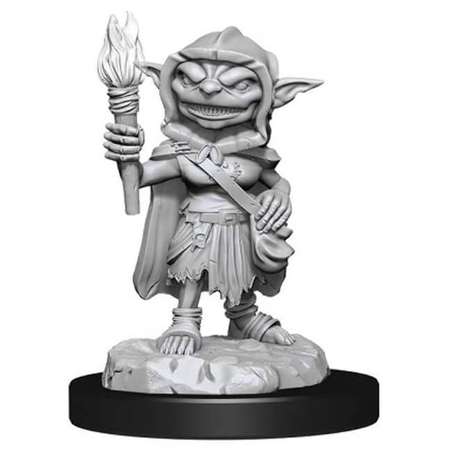 Pathfinder Battles Deep Cuts Female Goblin Rogue Miniature