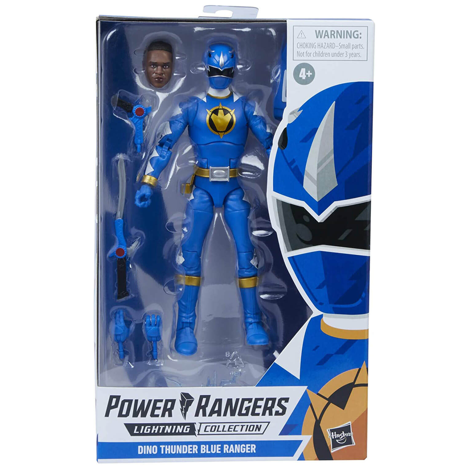 Power Rangers Lightning Collection Dino Thunder Blue Ranger 6