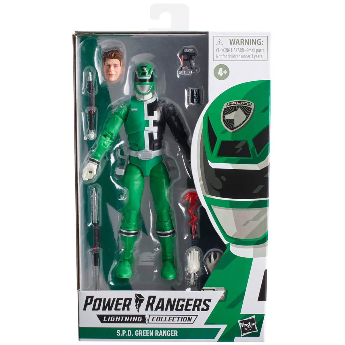 Power Rangers Lightning Collection S.P.D. Green Ranger Figure