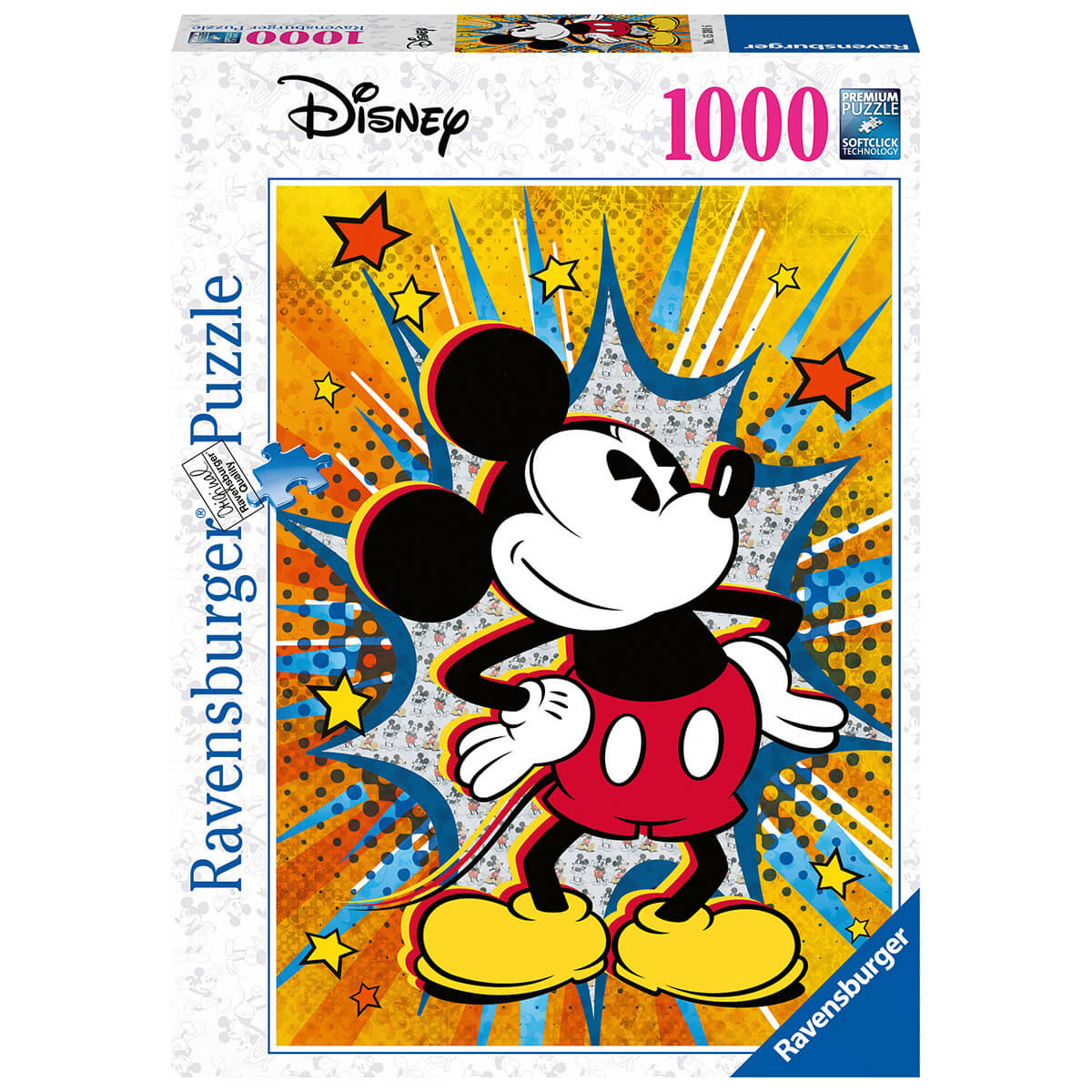 Ravensburger Disney Retro Mickey 1000 Piece Jigsaw Puzzle