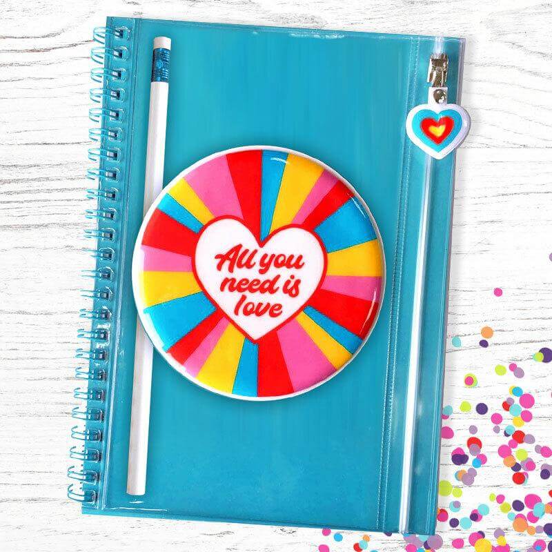 Snifty All You Need is Love Pencil Pounch Journal