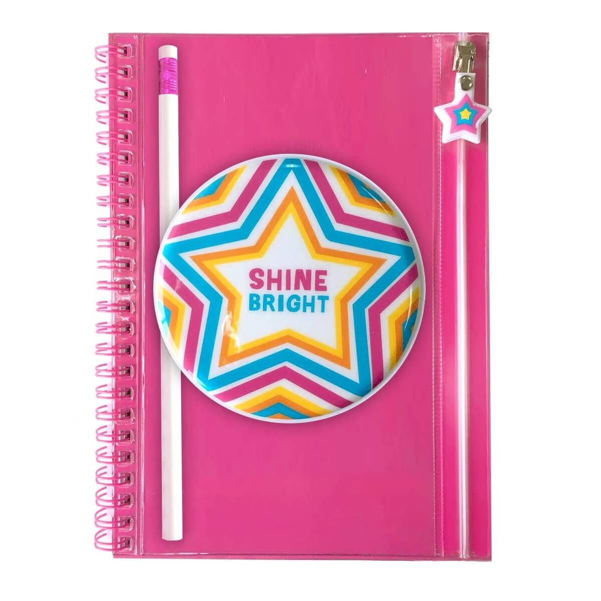 Snifty Shine Bright Pencil Pounch Journal