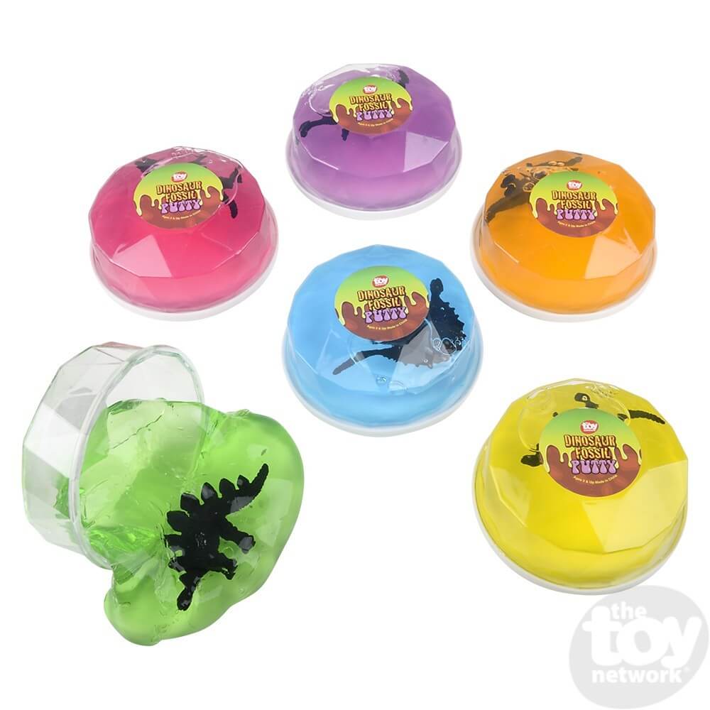 The Toy Network Dinosaur Fossil Putty