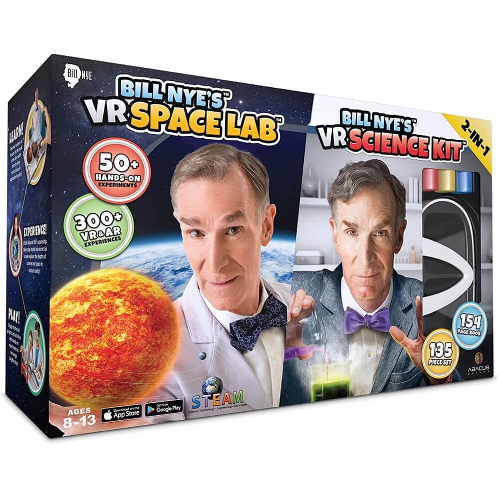 Abacus Brands Bill Ny's VR 2-in-1 Space Lab and Science Kit