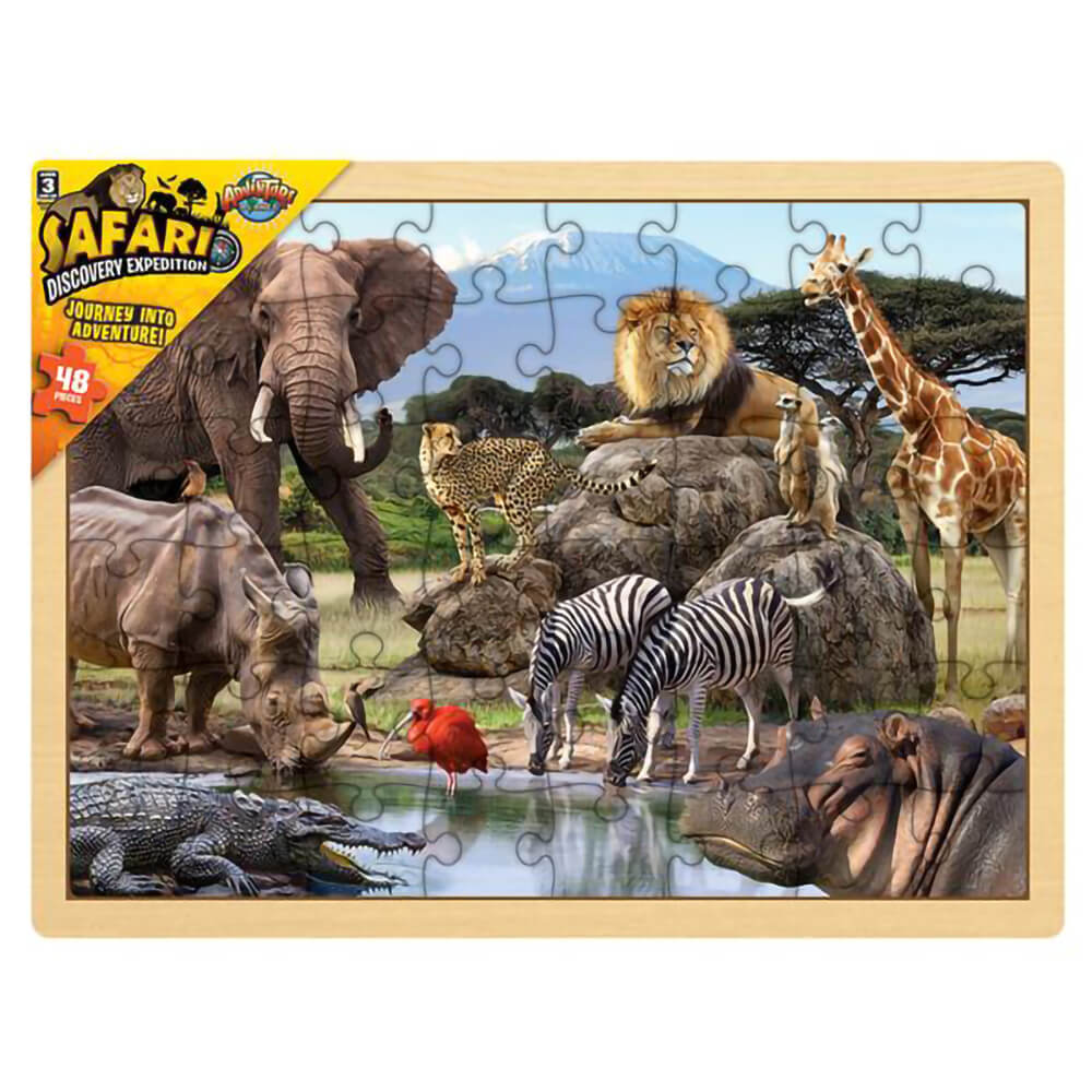 Adventure Planet 48 Piece Safari Jigsaw Puzzle