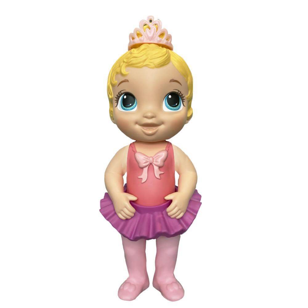 Baby Alive Sweet Ballerina Baby Doll Pink Dress Blonde Hair