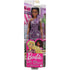 Barbie Brunette Doll Wearing Shimmery Purple Dress