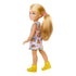 Barbie Chelsea Blonde Doll in Rainbow Dress