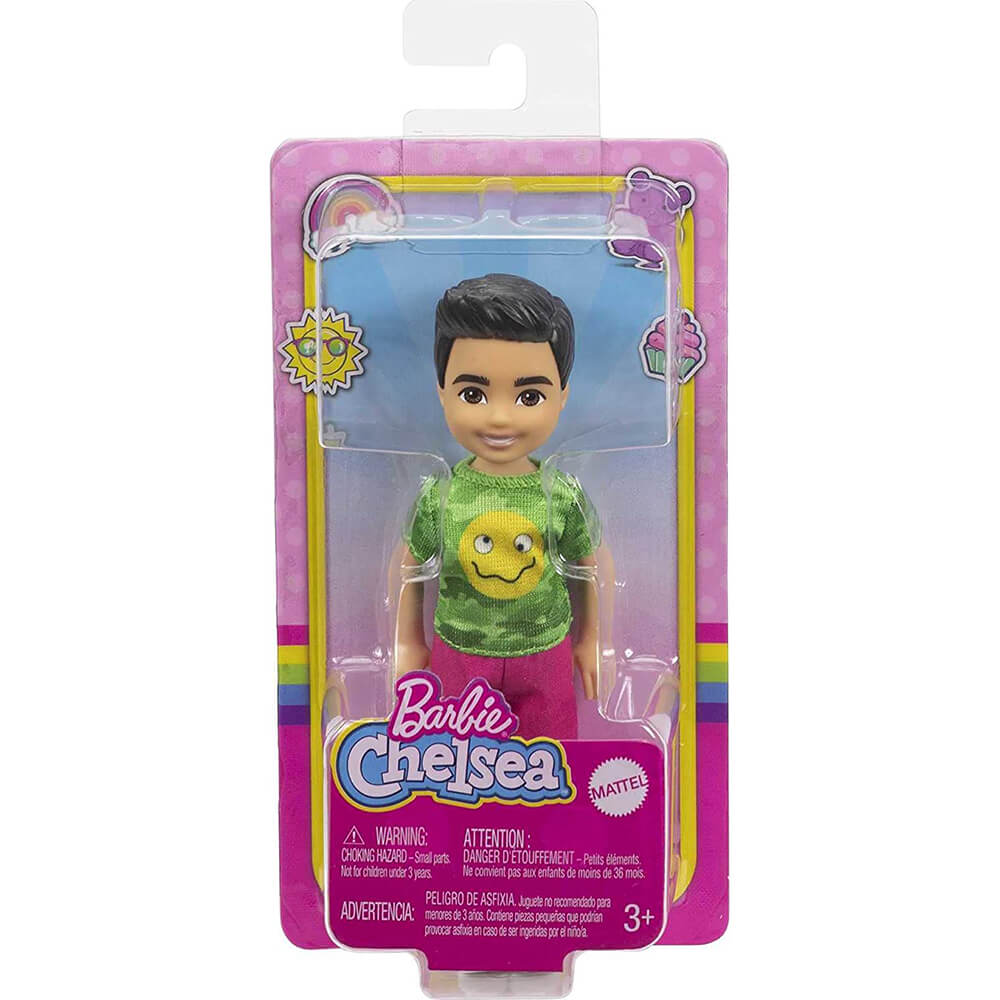 Barbie Chelsea Boy Doll Wearing Camo T-Shirt