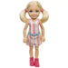 Barbie Chelsea Striped Print Skirt Doll