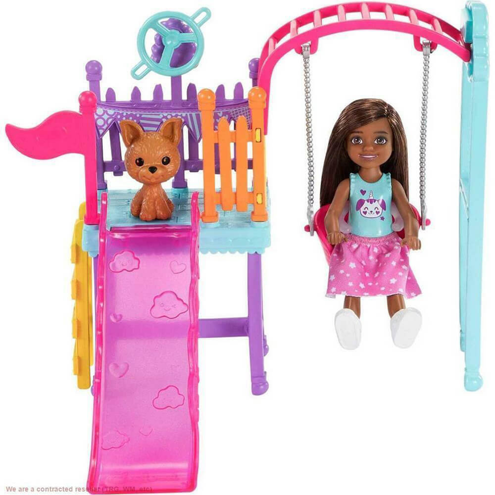 Barbie Chelsea Swing Doll and Pet Playset