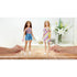 Barbie Clothes 2 Pack - Green Shirt with Print Dress, Striped Halter Top, and Denim Shorts