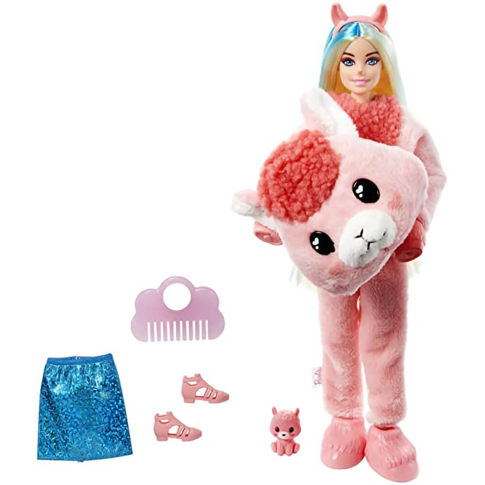 Barbie Cutie Reveal Doll Llama