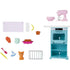 Barbie Doll and Kitchen Playset (Brown Hair)