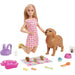 Barbie Doll Newborn Pups Playset