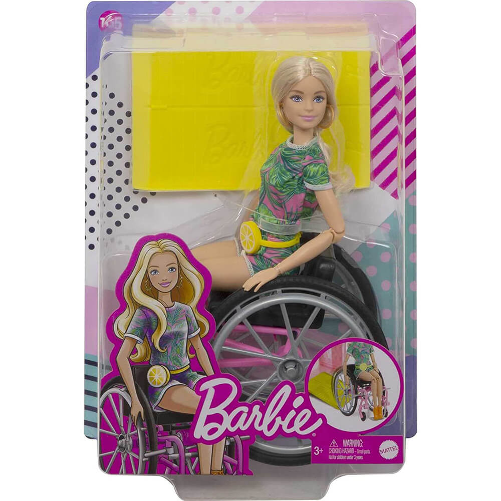 Barbie Fashionistas Doll #165 with Wheelchair