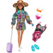 Barbie® Holiday Fun Doll, Blonde Highlighted Hair, Travel Tote & Summer Accessories