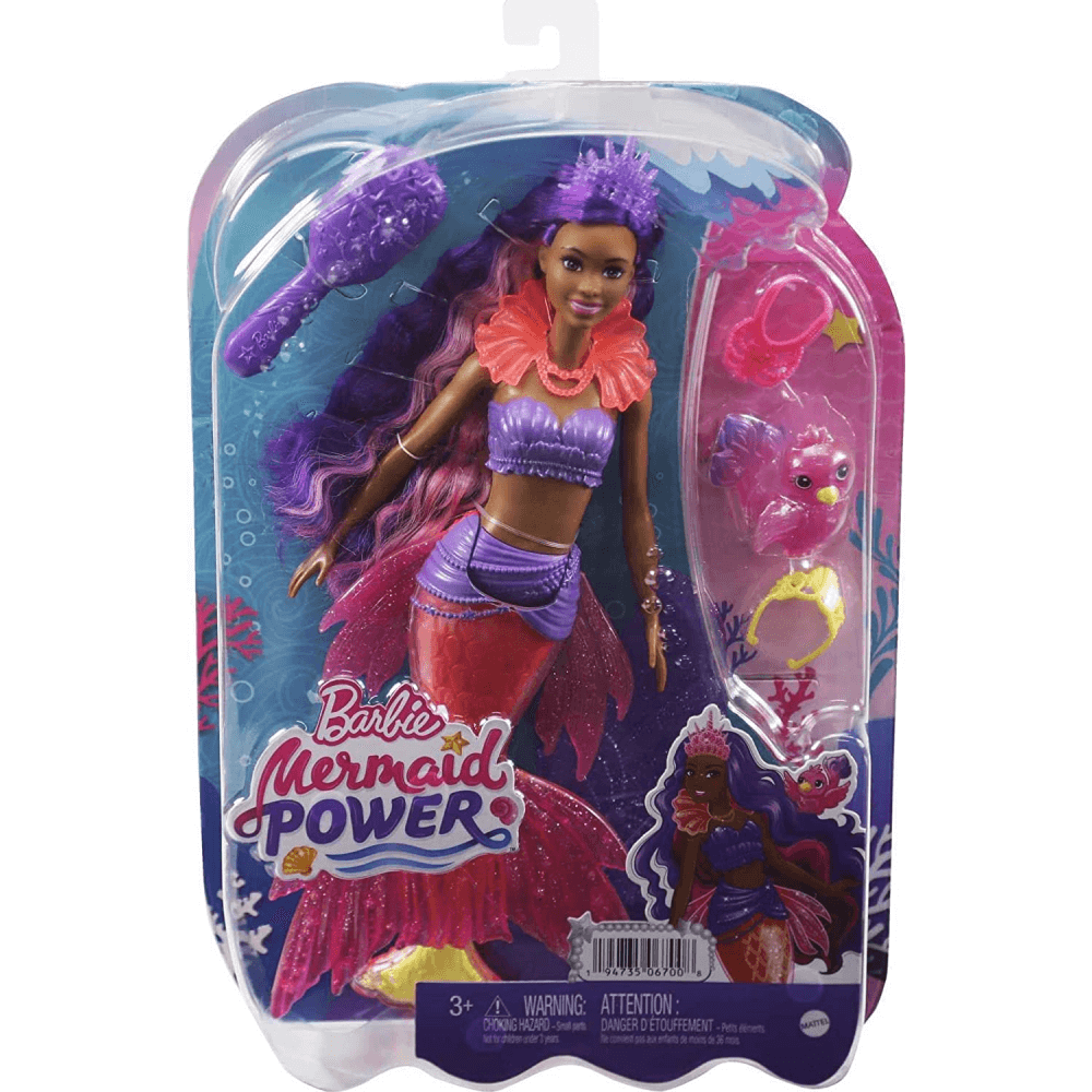 Barbie Mermaid Power Doll With Mermaid Tail Brooklyn Roberts