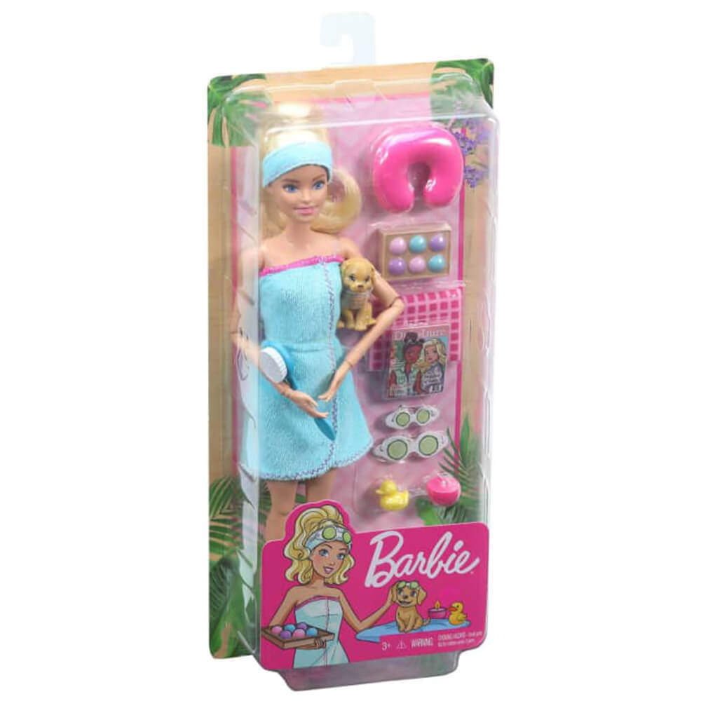 Barbie Wellness Doll Spa Playset