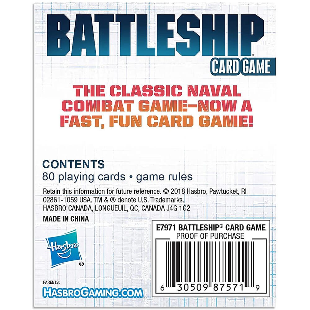 Battleship Card Game