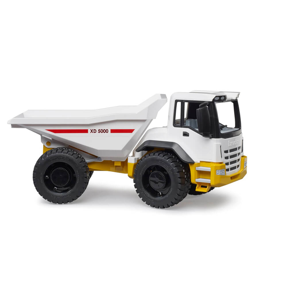 Bruder Dumper Dump Truck Yellow and White 1:16 Scale Vehicle