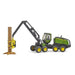 Bruder Pro Series John Deere Harvester 1270G with Tree Trunk