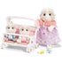 Calico Critters Patty & Paden's Double Stroller Set