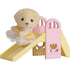 Calico Critters Yellow Labrador with Slide Mini Carry Case