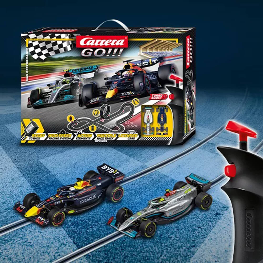 Carrera Go!!! Max Performance 1:43 Scale Slot Car Racing System